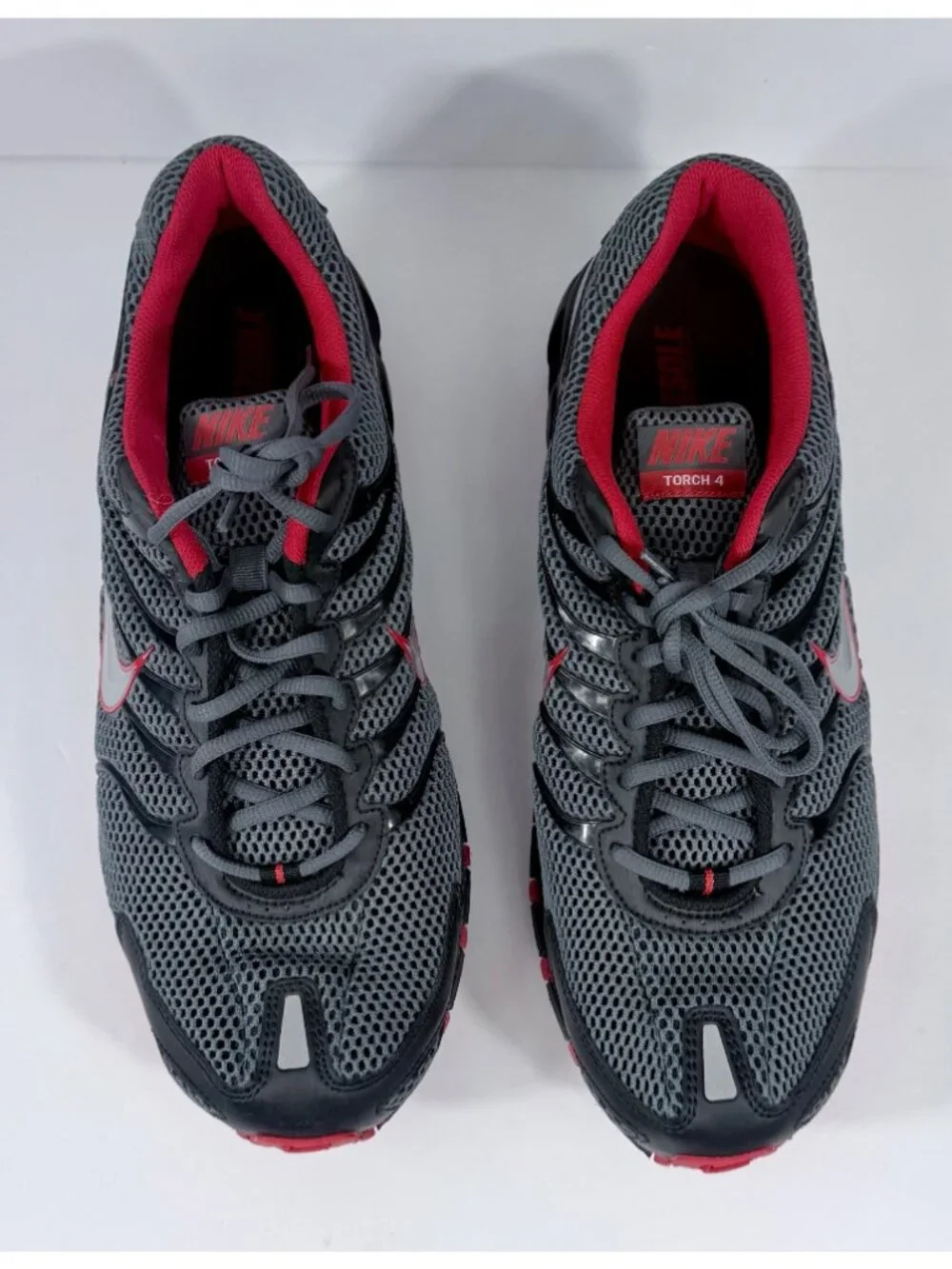 Nike Air Max Torch 4 NEW Men’s Size 15 Dark Gray Metallic Silver Red